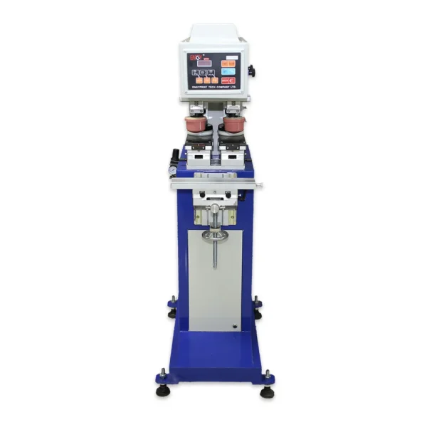 Two Color Sealed Ink Cup Pad Printing Machine