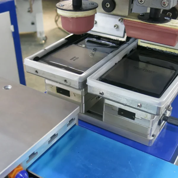 Two Color Open Tray Pad Printing Machine - Image 4