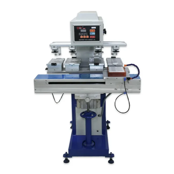 Four Color Pad Printer With Shutter For Chips