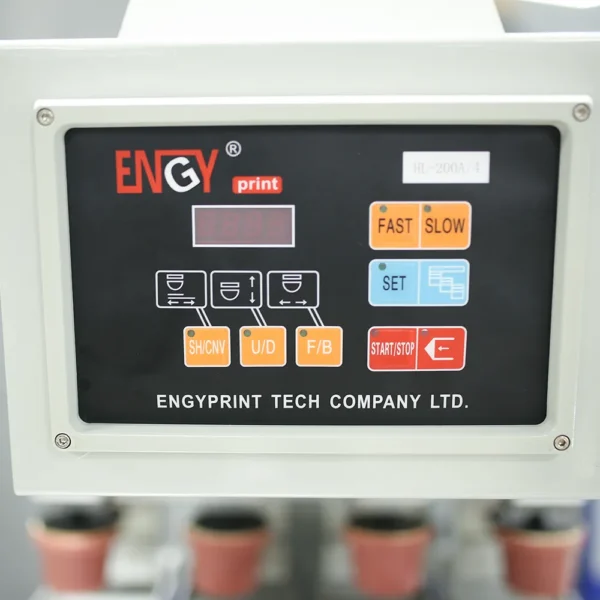 Four Color Pad Printer With Shutter For Chips - Image 4