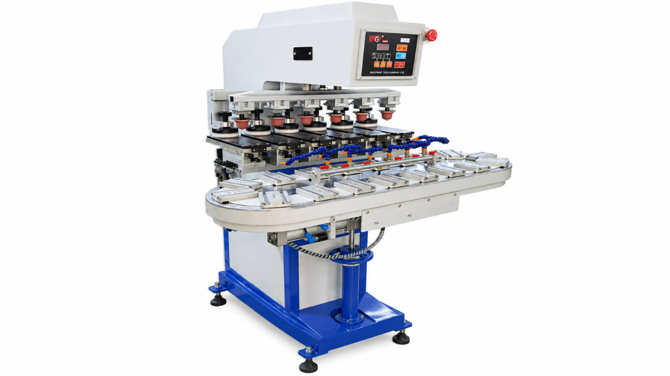 Closed Ink Cup Pad Printer